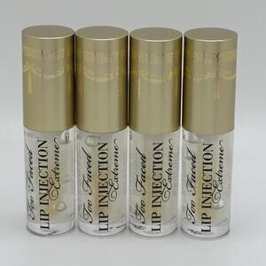 Too Faced: Lip Injection Extreme, Lip Plumper Gloss - 0.05 oz, Pack of Four (4)
